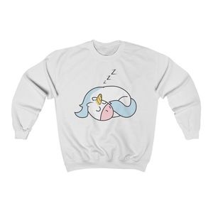 Cute Unicorn Sweatshirt Unisex Women Sweatshirts